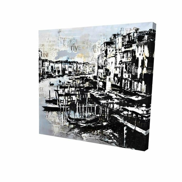 Fondo 16 x 16 in. Abstract Venise Port-Print on Canvas FO3333228